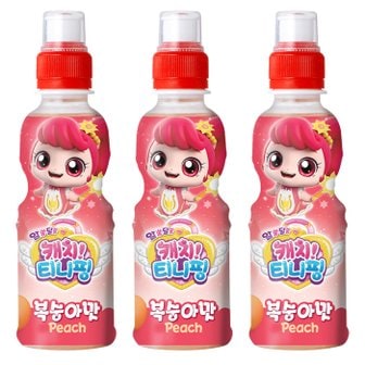  웅진 어린이음료 알쏭달쏭 캐치티니핑 복숭아맛 200ml x48개