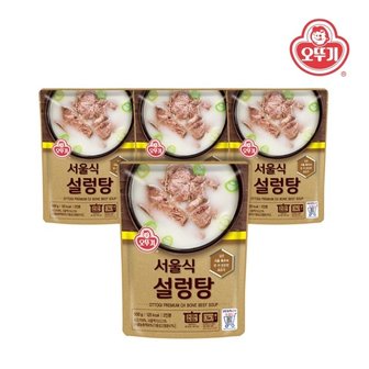  [오뚜기] 서울식 설렁탕 500g x 4개