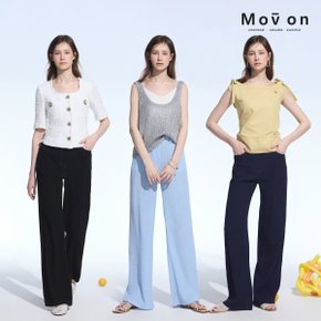 모브온 크링클 썸머 데님 팬츠 2종 (25SS)