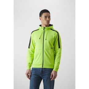 4403712 EA7 Zip-up sweatshirt - verde acido