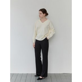 Slim Long Slacks - Black