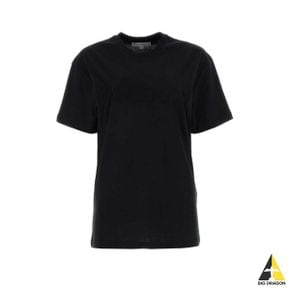 24 T-SHIRT WITH LOGO EMBROIDERY (JT0218-PG0980 999) (로고 엠브로이더드 반팔 티