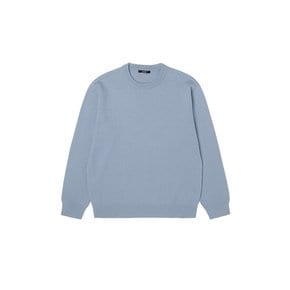 23 FW 남성 베이직 크루넥 니트 (SKY BLUE)