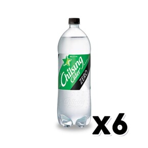 칠성사이다 제로 페트음료 1.5L x 6개