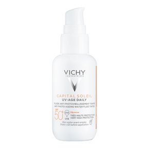 [해외직배송] 비쉬 캐피탈 솔레이 UV-에이지 데일리 틴티드 썬플루이드 SPF50+ 40ml