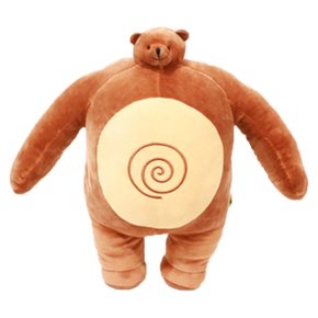 어깨깡패 소두 곰인형 22cm 머리작은 곰돌이 가방고리