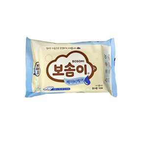 깨끗한나라 보솜이 베이비케어 휴대용 도톰한 순한 아기 물티슈 여행용 10매입 x 10팩(1BOX)