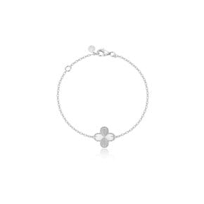 Thin clover bracelet