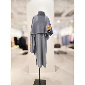 아이잗컬렉션 [파주점] [더아이잗컬렉션]니트 롱 원피스 케이프 세트 CPAA1OP411