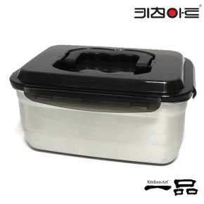 키친아트 일품 스텐 핸디형3호 밀폐용기3.6L