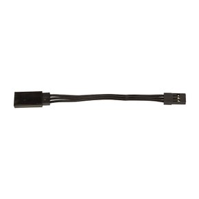 AA27163 75mm Servo Wire Extension, black (2.95 in)