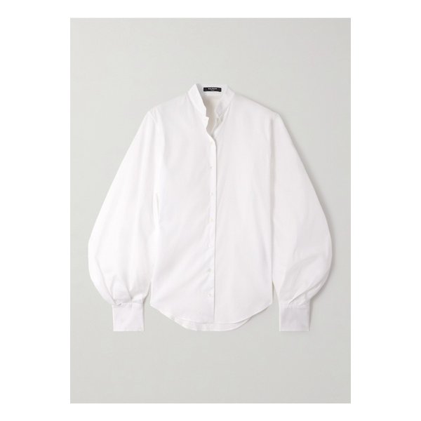 코튼 포플린 셔츠 화이트 46376663162844270