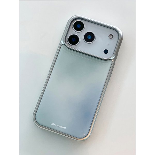 [갤럭시S26입고] Misty Olive Epoxy glossy bumper case [+magsafe]