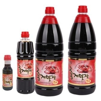 텐바이텐 홍일식품 간장 홍게맛장소스 1.8L 2병/ 500ml 1병+200ml 추가증정