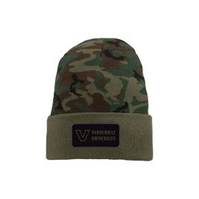 4547579 Nike Mens Camo Vanderbilt Commodores Military Pack Cuffed Knit Hat