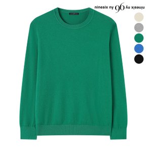 데일리 무지 라운드넥 니트 (NP4KT014L0)