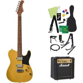 일본 바쿠스 기타0108 Bacchus TACTICS24ASH/RSM Electric Guitar Beginner Set of 14 Includes