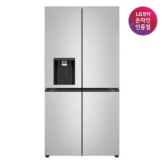 LG [LG전자공식인증점] DIOS 오브제컬렉션 STEM 얼음정수기 냉장고 W825SVV182S (817L)