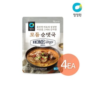 호밍스 모듬순댓국 400g x 4개