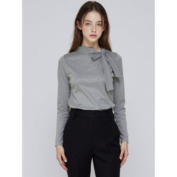 메탈리본티블라우스 BBRLTB002D