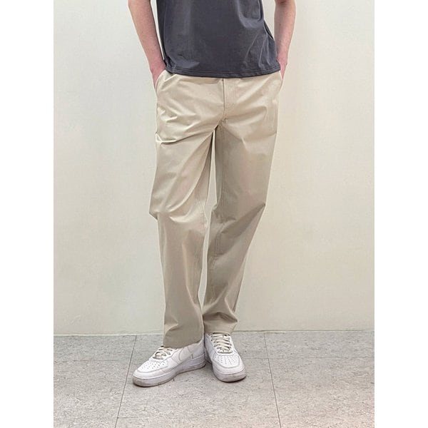 Straight Fit Banding Chino Pants