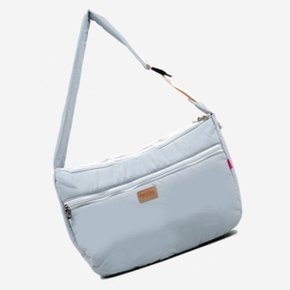 강아지 슬링백 블루그레이 L 1P 푹신한 애견 이동가방 WE88753