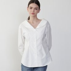 [배우장나라님, 이지원님착용][다미아 카라 셔츠]Damia Collar Shirt