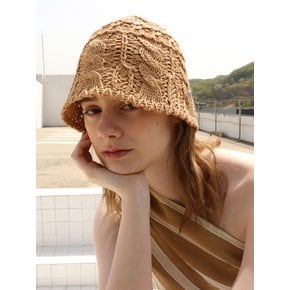 JULY BROWN BUCKET HAT