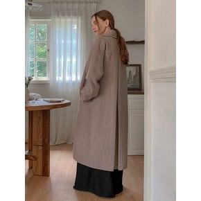 Shawl Collar Wool Handmade Long Coat (3colors) VCOAT_002