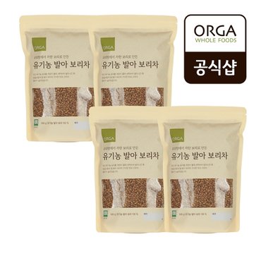 올가홀푸드 [올가] 유기농 발아 보리차 (500g X 4)