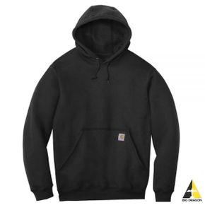 CARHARTT 칼하트 M MW Hooded Sweatshirt (K121-BLK) (미드웨이트 후드 티셔츠)