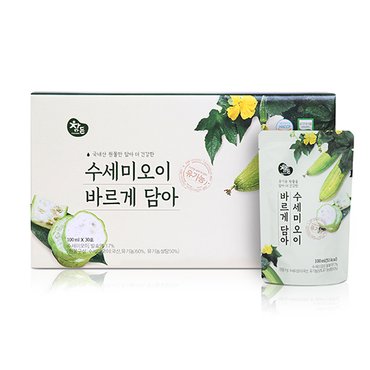 참든건강과학 참든 유기농 수세미오이 바르게 담아 100ml x 30포