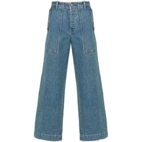 [메종 키츠네] Jeans MM01113WW5023P413 Clear Blue