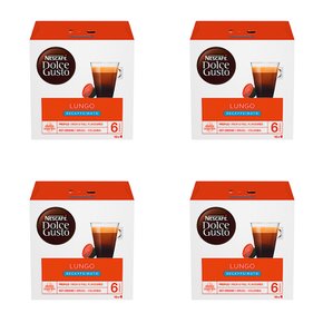 네스카페 돌체구스토 룽고 디카페나토 캡슐커피 Nescafe Lungo Decaffeinato 16개입 4개