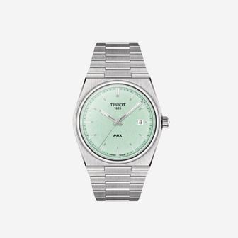  티쏘 PRX 40mm 쿼츠 스틸 라이트 그린 Tissot PRX 40mm Quartz Steel Light Green