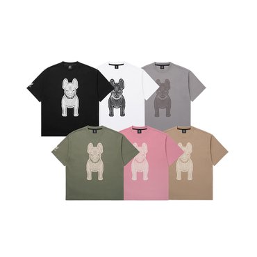 라이프워크 공용) 뉴 실켓 반팔 티셔츠 LW255TS982