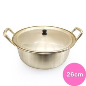대원 황냄비 26CM 양수 0187추억의 라면 레트로 식당 업소용