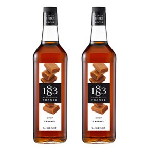 메가커피 1883 카라멜시럽 1000ml 2개세트