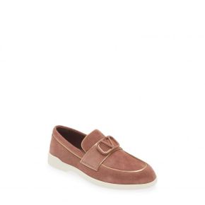 우먼 Valentino 가라바니 Leisure Flows 로퍼 - Brownish Orange/ Antique Brass 9213376