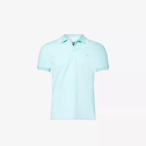 5502991 VILEBREQUIN Palatin logo-embroidered organic cotton-pique polo shirt