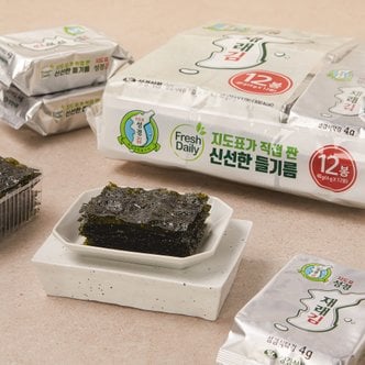 성경김 [지도표 성경김] 재래 식탁김 (12봉) (4g*12)
