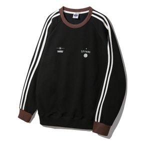 매니페스트 배색 트랙 오버핏 맨투맨 MAR866 (4 COLOR)