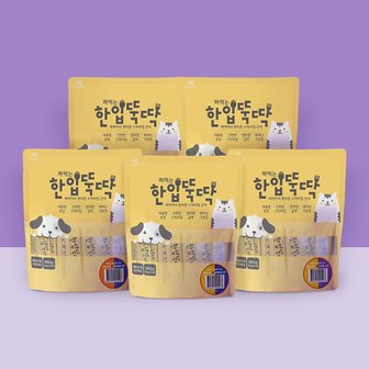 펫토리아 강아지 고양이간식 국내산 짜먹는 한입뚝딱 츄르 70P 모음 (60g 35P+35P)