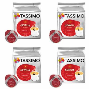 타시모 제발리아 오리지널 파드 캡슐 커피 Tassimo Gevalia Original 16개입 4개