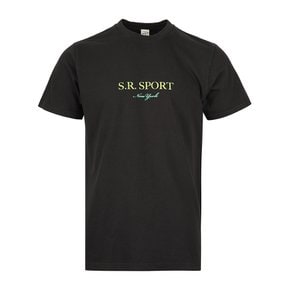 [땡스] 22` 스포티앤리치 TS476 FB WIMBLEDON 티셔츠 블랙 남녀공용