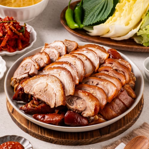 혼술 안주 캠핑 간편음식 족발