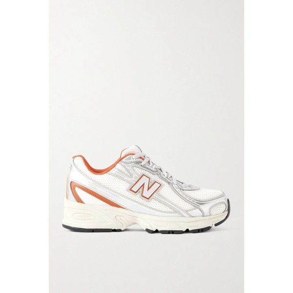 740 러버 가죽 트림 메쉬 스니커즈 46376663162981131