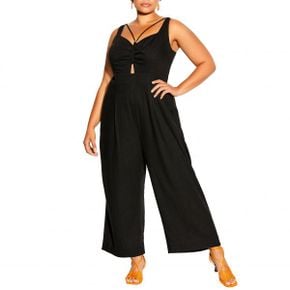 5116191 City Chic Paradise Cotton  Linen Jumpsuit