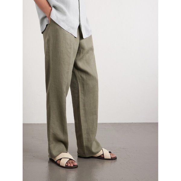 오타위 라피아 가죽 샌들 46376663162952683