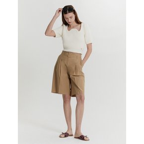 [COTTON] Cotton Bermuda Pants